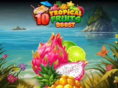 10 Tropical Fruits Boost Game Image